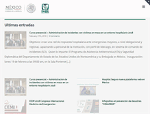 Tablet Screenshot of cvoed.imss.gob.mx