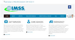 Desktop Screenshot of imss.ge