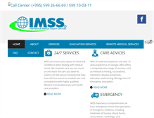 Tablet Screenshot of imss.ge