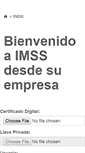 Mobile Screenshot of idse.imss.gob.mx